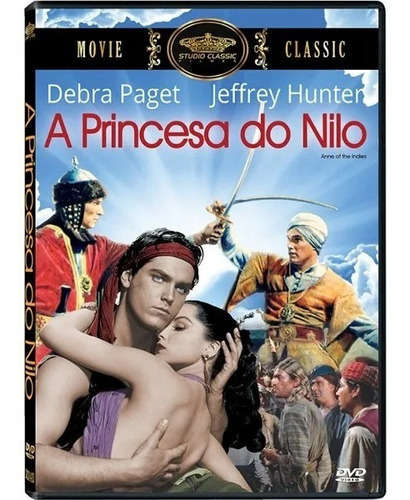 A Princesa Do Nilo - DVD - Debra Paget - Jeffrey Hunter