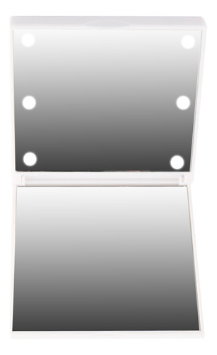 Espejo De Bolsillo Led 6s, Pequeño Portátil, Plegable, Alime