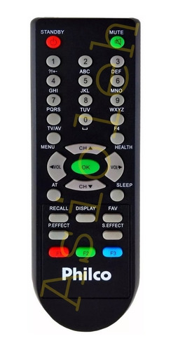 Controle Remoto Original Philco Tv Crt Ph21ss Super Slim