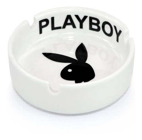 Cenicero Circular Blanco Play Boy Kubayoff