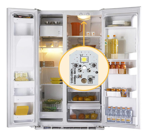 O 8 Unidades De Luz Led Para Refrigerador Wr55x11132