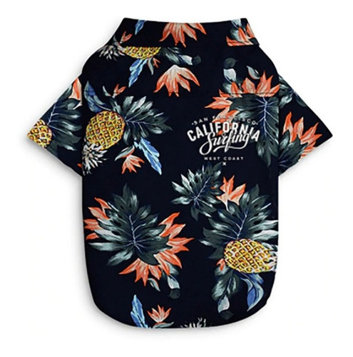 Azul Piñas Mascota Ropa Camisa P - Unidad a $21900