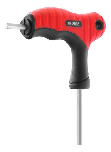 Llave Hexagonal T 3mm Mango Ergonómico Ronix Rh-2002 Color Plateado