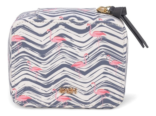 Necessaire Porta Jóias Viagem Gash Nc14381ga Flamingo