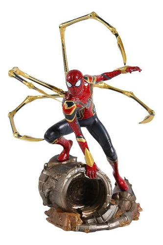 Figura Spiderman Hombre Araña Infinity War 21cm / Con Caja
