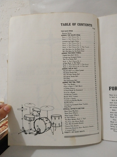 How To Play Rock N Roll Drums Palmer Hughes (Usado)