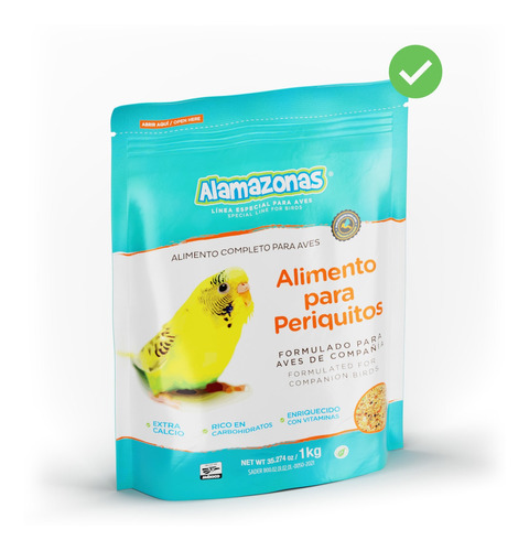 Semillas Para Periquito Ingles 1kg Alamazonas®