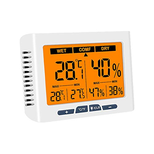 Higrometro Digital Termometro Interior Indicador De Hum...