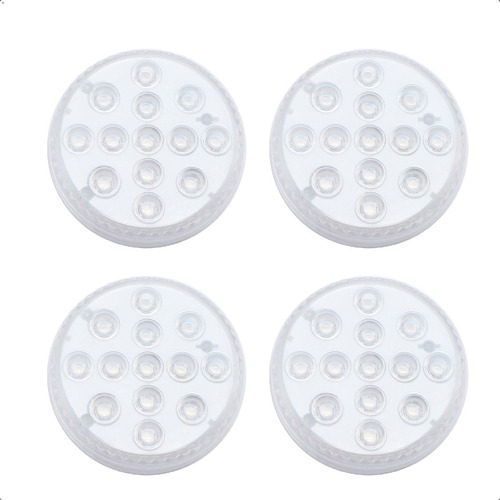 Luminaria Sumergible Combo X 4 Unidades Jacuzzi Rgb Colores