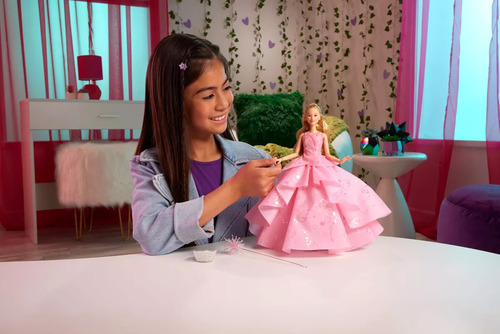 Boneca Moderna Mattel Universal Wicked Deluxe Glinda Com Acc