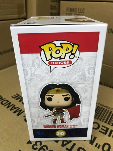 Wonder Woman #392 Superman Red Son Funko Pop 80 Anniversary