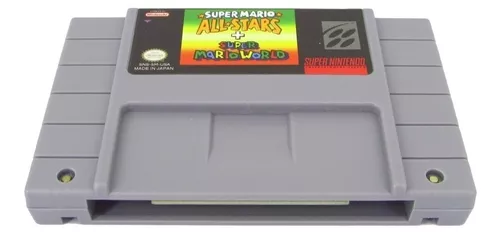 Jogo Super Mario All Stars + Super Mario World - Super Nintendo