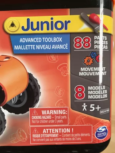 Meccano Junior : Mallette Niveau avancé