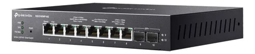 Switch Tp-link Sg2210xmp-m2 8 Puertos Poe+ 2 Sfp+ Omada