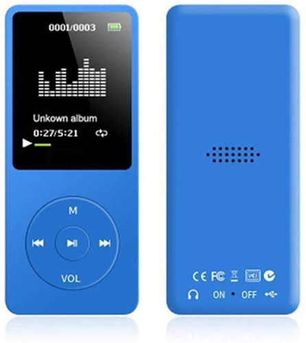 Imagem 3 de 7 de Mp3 Player Leitor Audio Rádio Gravador + Memória 32gb + Fone