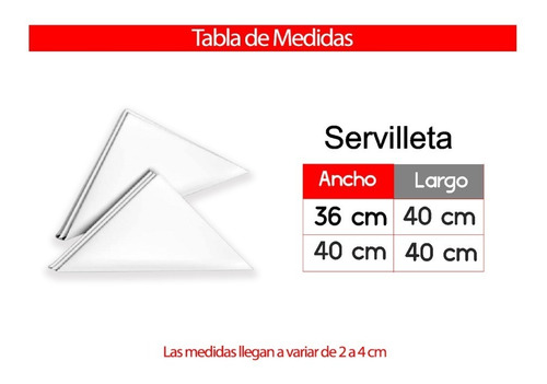 Imagen 3 de 6 de Servilleta Para Sublimar Mayoreo 100 Pzas
