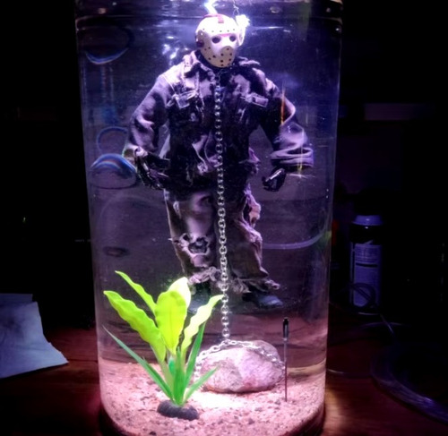 Figura Jason Lampara Led Viernes 13 Super Definida