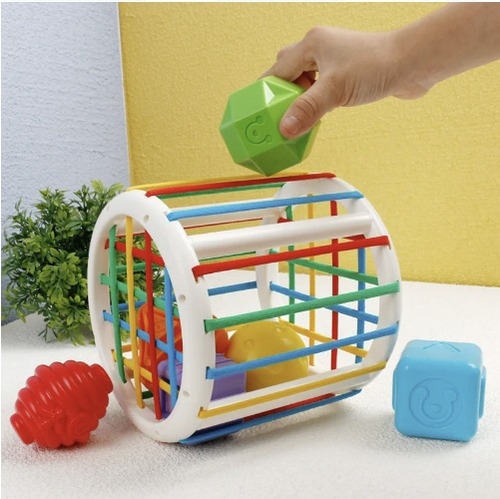 Cubo Montesori. Juego De Clasificacion Para Niños