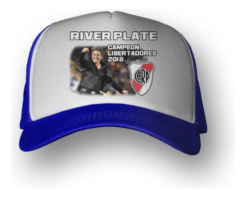 Gorra River Campeon Copa Libertadores De America M1