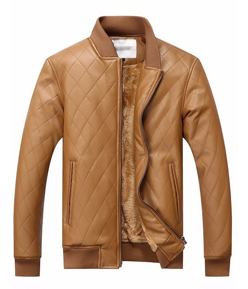 jaqueta de couro masculina mercadolivre