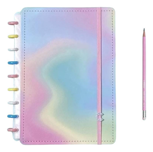 Caderno Inteligente Medio Candy Splash 80 Folhas