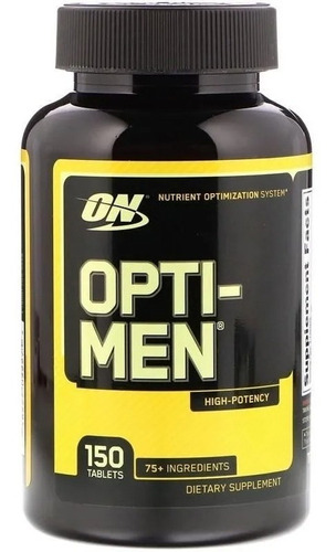 Optimen 150 Cápsulas Multivitaminico Optimum Nutrition