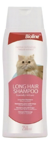 Shampoo Para Gatos De Pelo Largo Bioline 250ml Pt