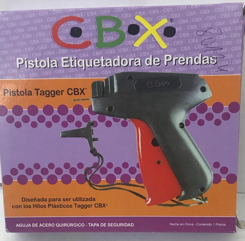 Pistola Tagger Etiquetadora De Prendas Cbx   