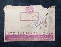 Comprar Papeleria Antigua Sobre Lutz Ferrando Fotografia Decada 30