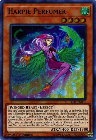 Yugioh! Harpie Perfumer - Led4 (ultra Rare)