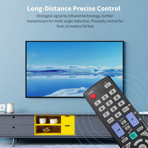 . Reemplace El Control Remoto Bn59-00940a For Le32b530p7n L