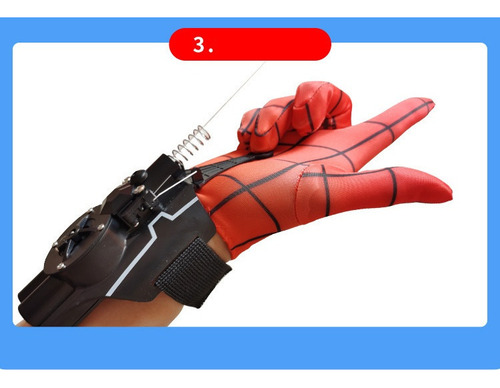 D Lanza Telarañas Spiderman Juego De Rol Para Niños Pro Vqa