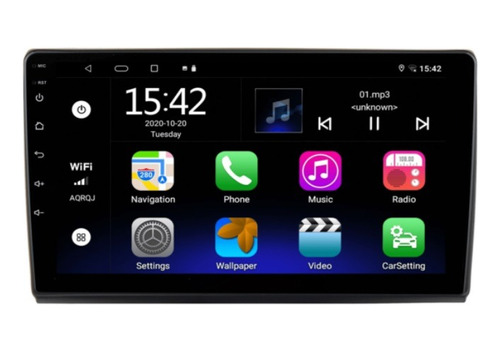 Radio De Carro Pantalla Qled Car Play - Ips 9 PuLG 2+32gb