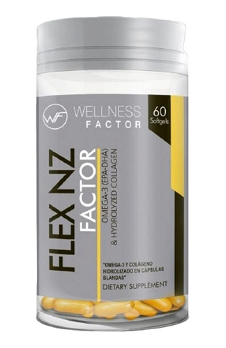 Flex Nz - Wellness Factor - Omega-3 Y Colageno