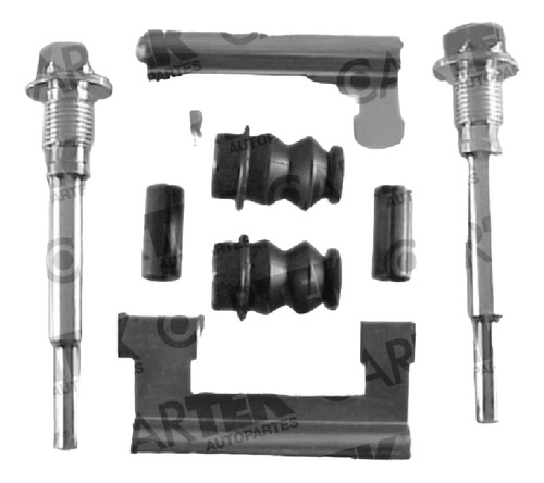 Kit Herrajes De Balatas Gmc Savana 3500 2005-2006 Del Ck