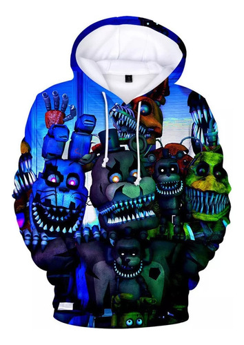 Sudadera De Dibujos Animados Five Nights At Freddy's Tops