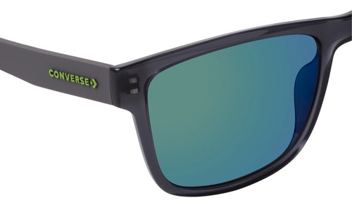 Lentes Converse Cv529s 015 Crystal Gris Solar Lente Azul