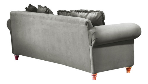 Sofa Rimini 3 Cuerpos Tela Velvet - Latam Home