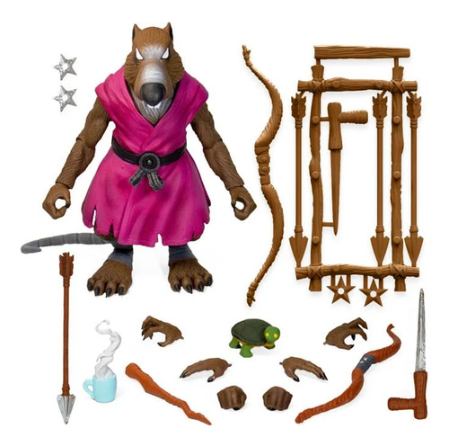 Tmnt Tortugas Ninja Splinter Super 7