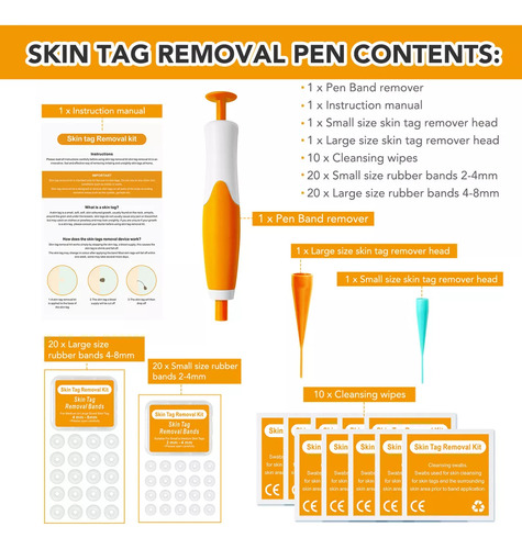 Skin Tag Removal Kit For Face, Neck And Body