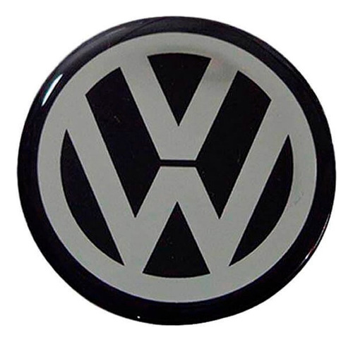 Emblema Adesivo Tampa Traseira Volkswagen Polo Virtus 116mm