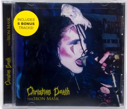 CD Christian Death La máscara de hierro 2015 Lacrado 6 Bonus Import