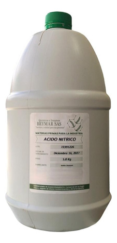 Acido Nítrico - L a $3950