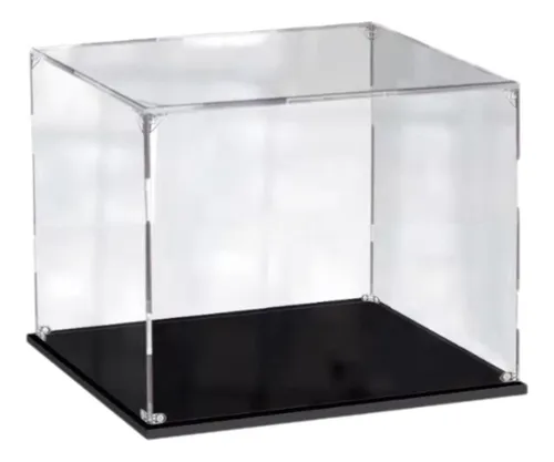 comprar Vitrina De Acrílico Vitrina Para Figuras Vitrina Base Negra