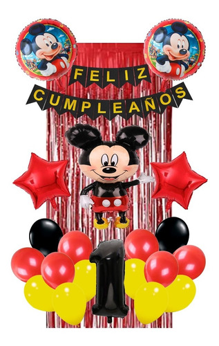 Decoración De Cumpleaños Mickey Mouse 