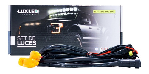 Kit De Luz De Parrilla Estilo Raptor 12v Ambar 4 Chip Led X3