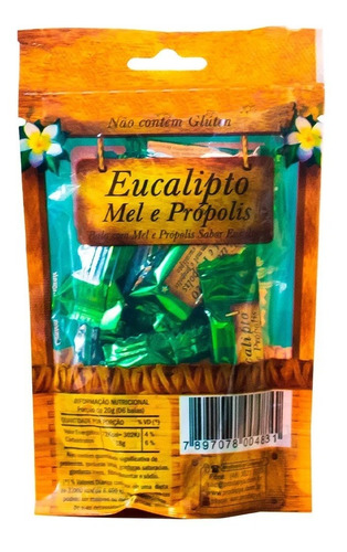 Bala Eucalipto, Mel E Própolis Prodapys 40g