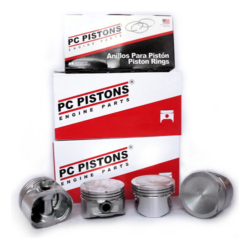 Piston Fiat Uno 1300 Mejorado Con Anillos Std