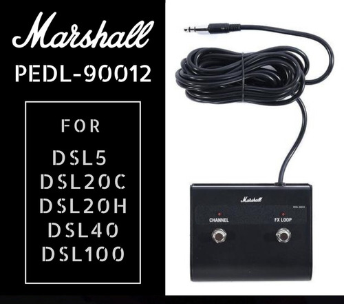 Pedal Controlador Marshall Pedl-90012(nuevo En Cartón)