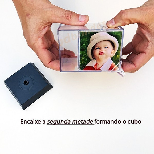 Imagem 5 de 6 de Foto Cubo Giratório 6,2 Cm - 5 Unidades